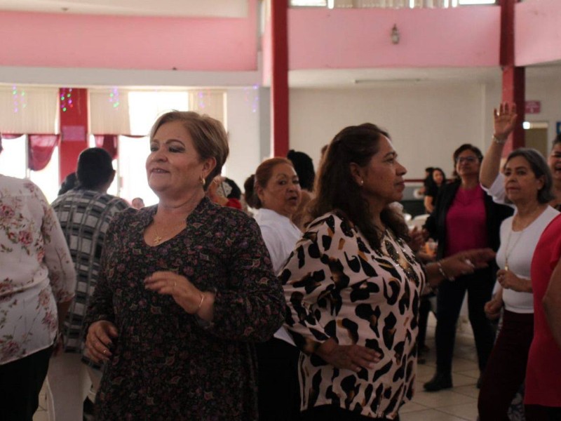 Festejan el día del adulto mayor en DIF Jacona