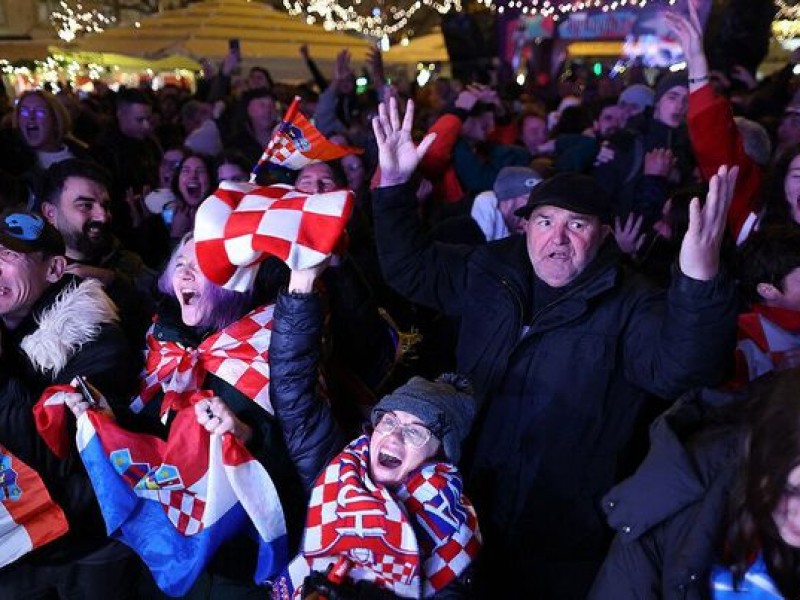 Festejos en Croacia, durante juego contra Brasil, causaron movimiento sísmico