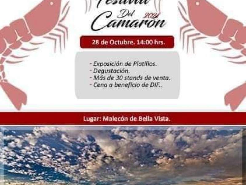 Festival del Camarón: 28 de octubre en Empalme