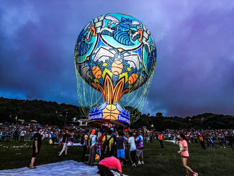 Festival del Globo de San Andrés atrajo a miles