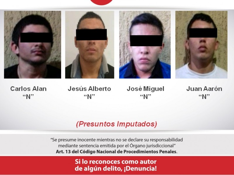 Detienen a presunta banda de secuestradores