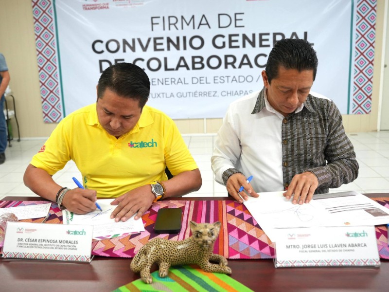 FGE E Icatech firmaron convenio de colaboración