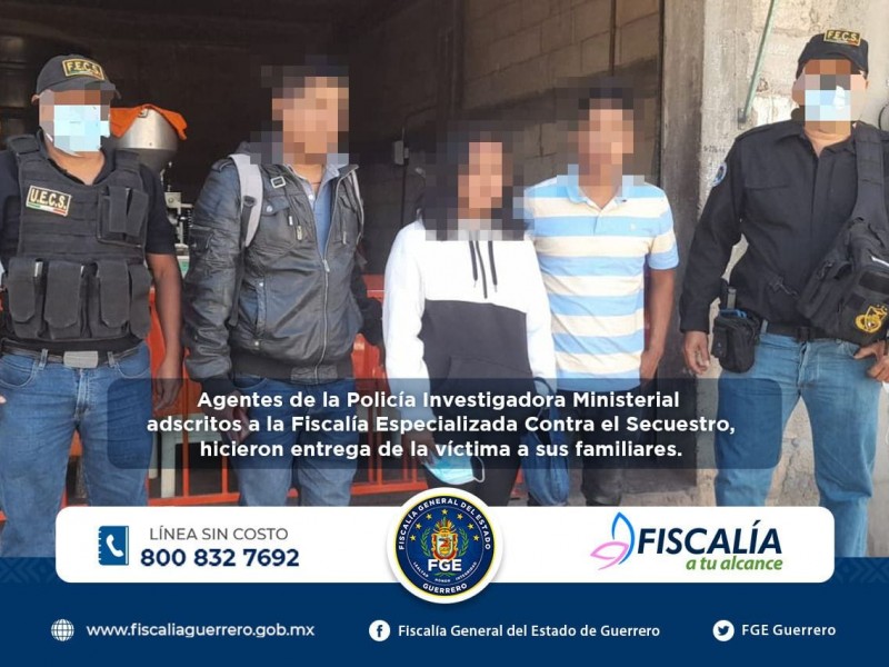 FGE frustra secuestro virtual en Malinaltepec