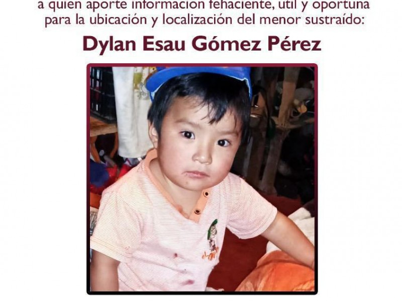 FGE informa avances en investigación por desaparición de Dylan