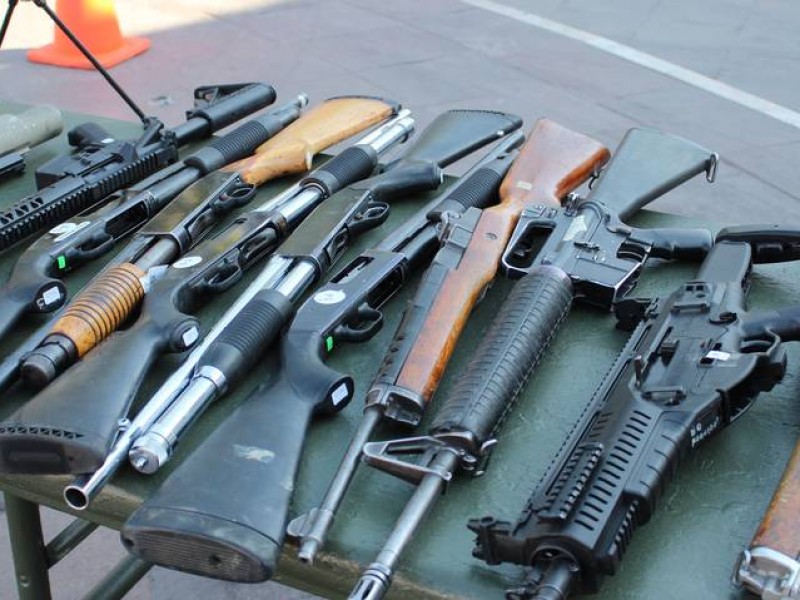 FGE reportó aumento de uso de armas de fuego