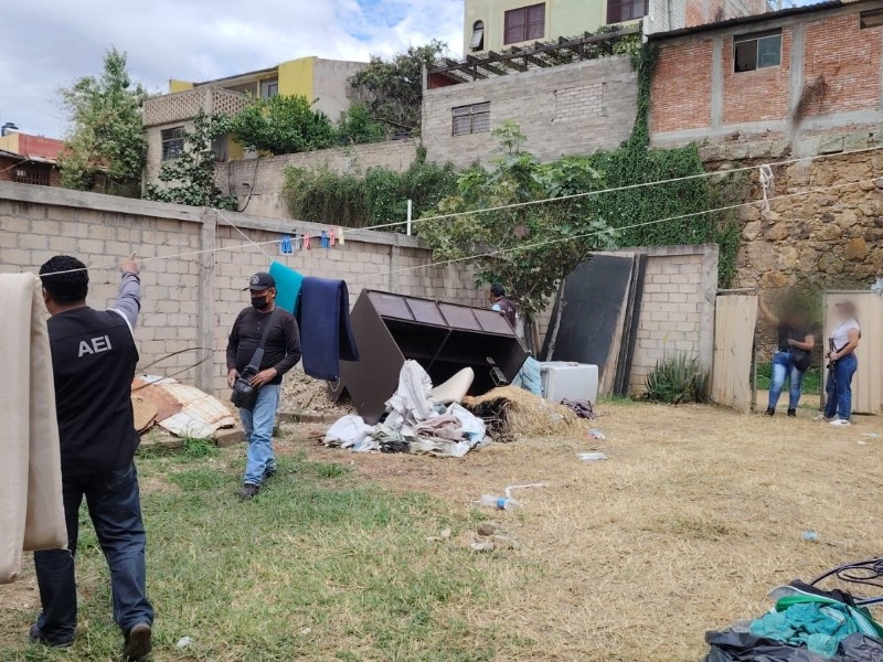 FGEO investiga desalojo y allanamiento en San Martín Mexicapan