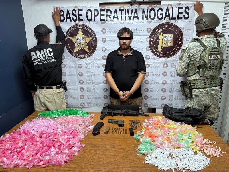 FGJES y Defensa aseguran armas, droga y vehículo robado