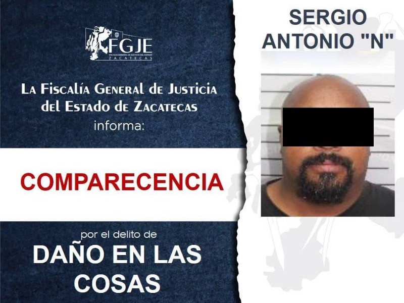 FGJEZ y Mesa de Construcción de Paz detienen a seis personas