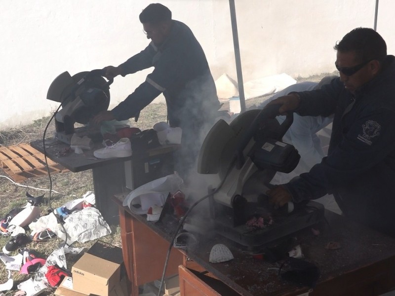 FGR en Guanajuato va tras fabricantes de tenis piratas