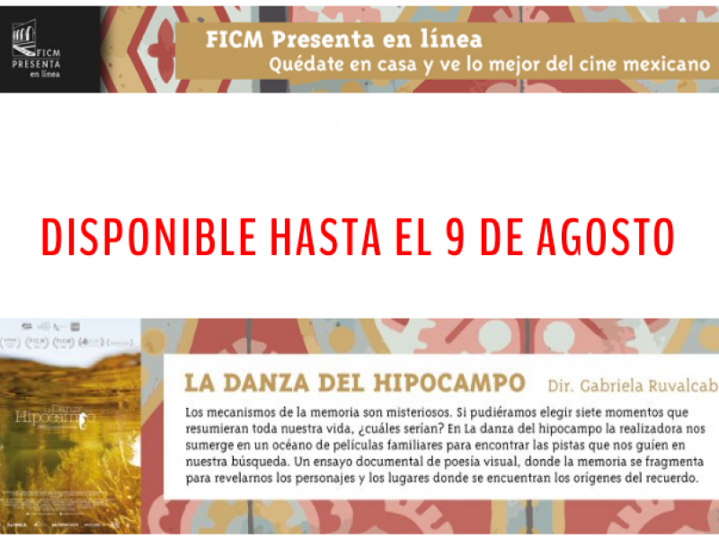 FICM presenta en línea muestra de cine mexicano