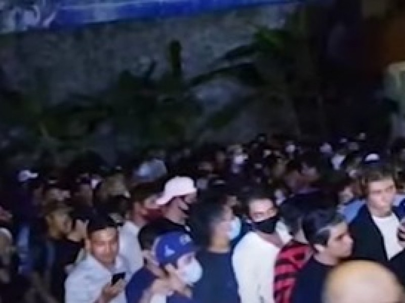 Fiesta de 300 personas fue suspendida en Acapulco