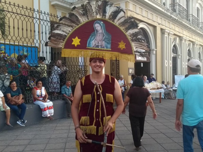 Fiesta guadalupana en Colima