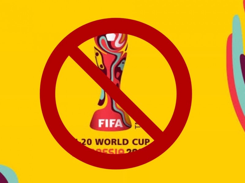 FIFA le retira a Indonesia la organización del Mundial sub-20