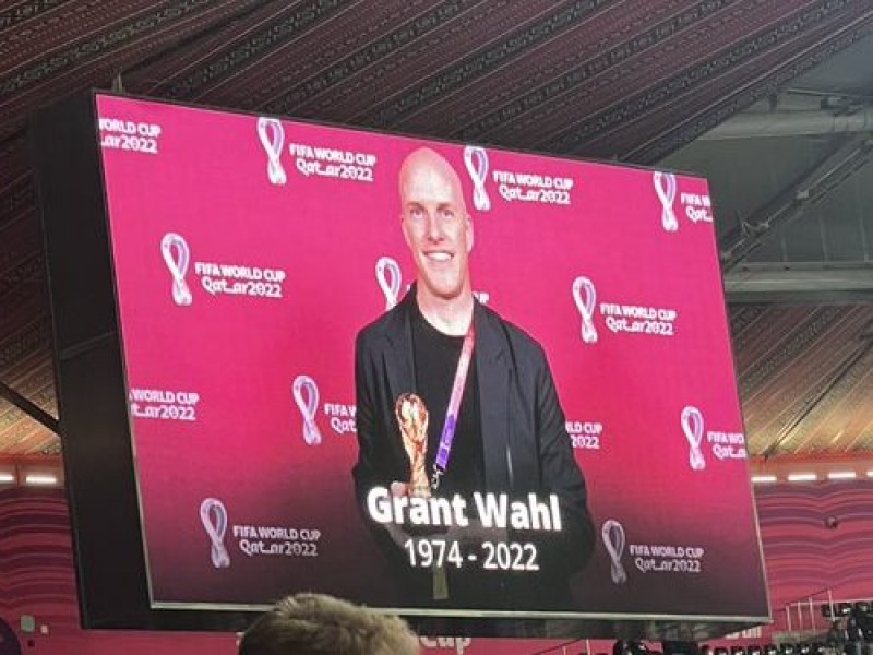 FIFA y prensa rindieron homenaje a Grant Wahl