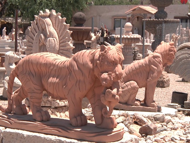 Figuras de cantera, artesanías que valen su peso