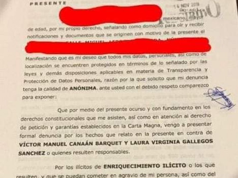 Filtran denuncian contra regidor y síndico