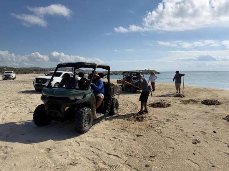 Finalizan las labores de limpieza en playas tras apertura de barra arenosa