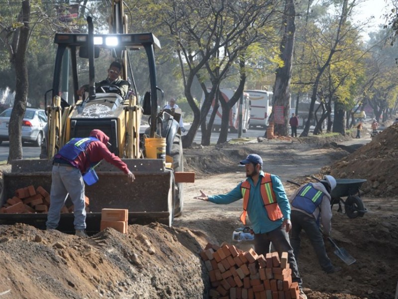 Finalizarán en julio obras de Av. Madero Poniente