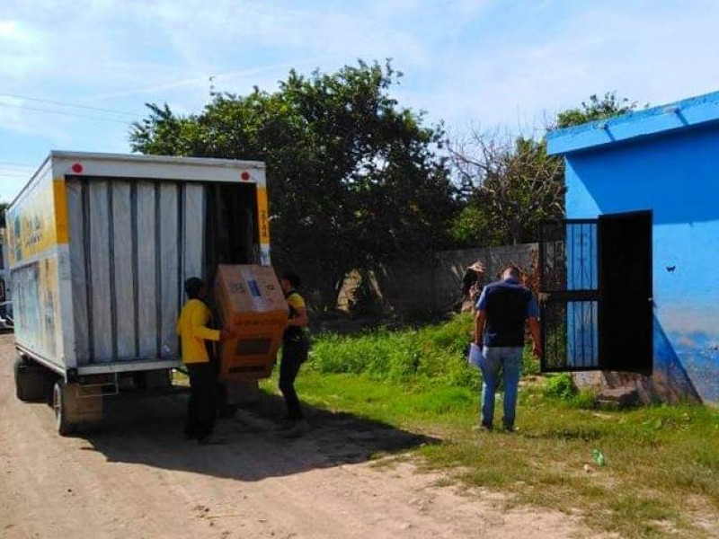 Finalizó entrega de enseres a damnificados de Nayarit