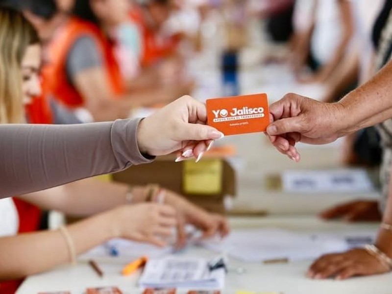 Finalizó entrega de tarjetas Yo Jalisco Apoyo para el Transporte