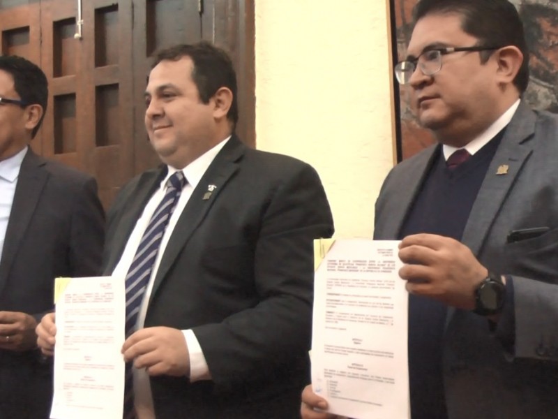 Firma convenio UAZ con Universidad de Honduras