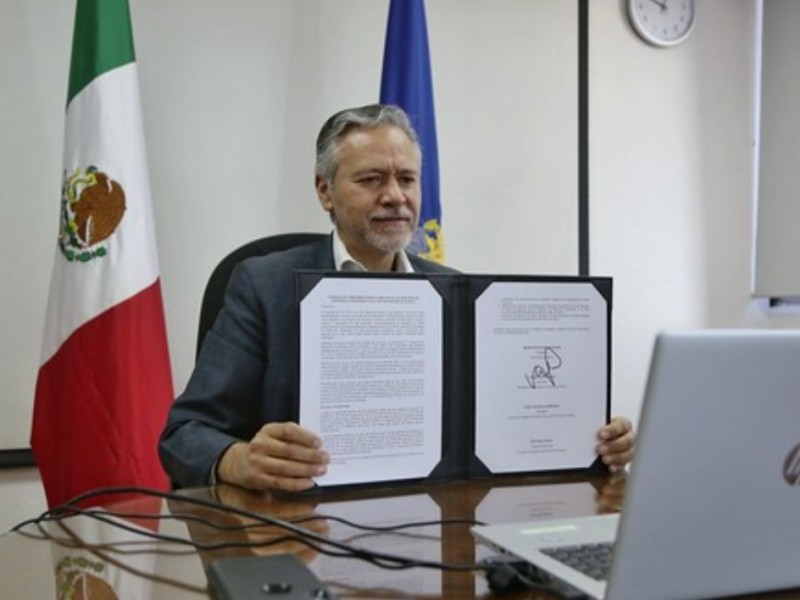 Firma Gobierno de Jalisco convenio con el Pacto Mundial México
