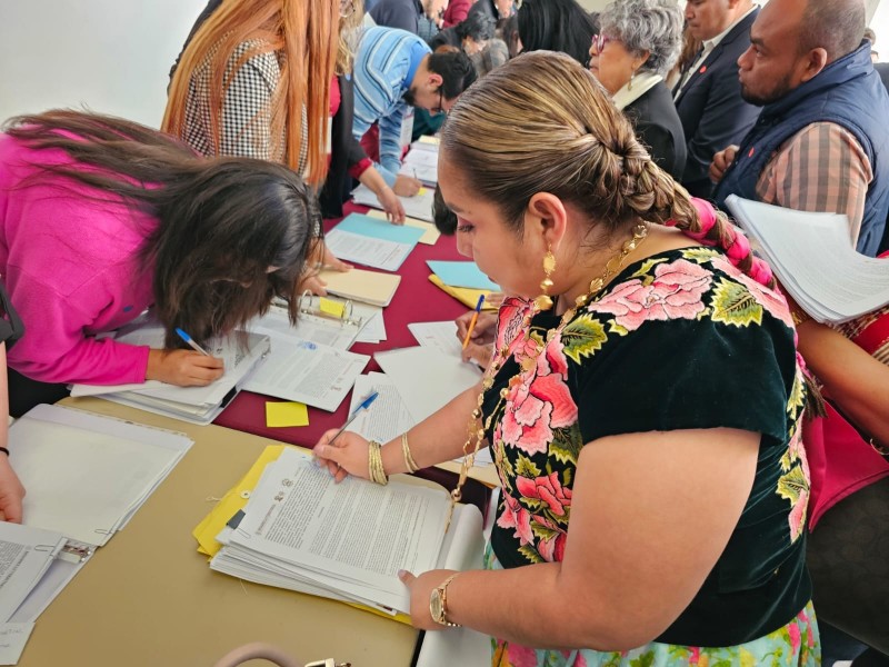 Firma Tehuantepec convenio de desarrollo urbano con Gobierno Federal