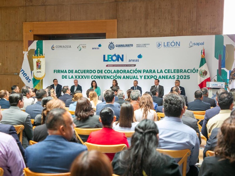 Firman acuerdo de colaboración para impulsar soluciones en agua y saneamiento