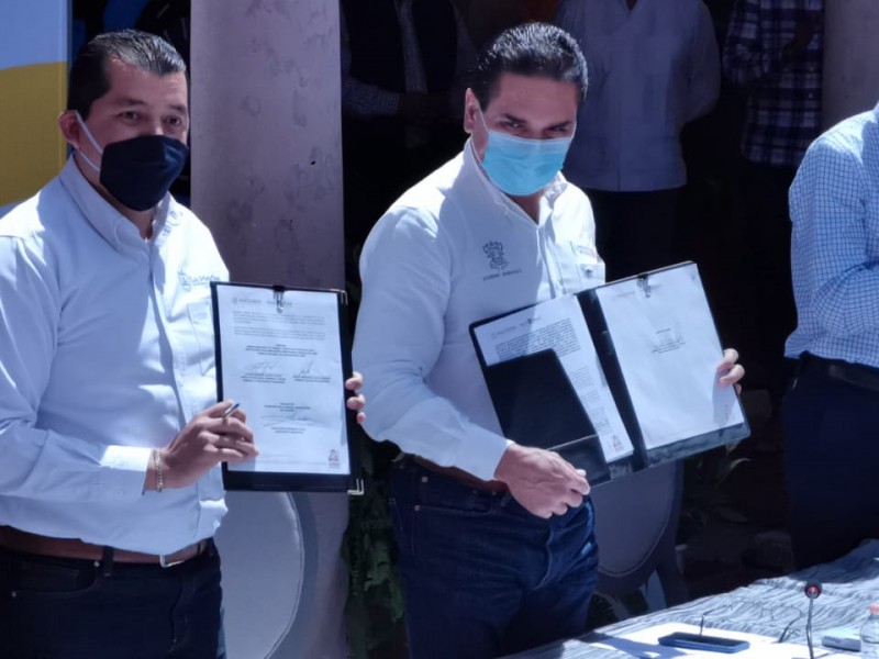 Firman ayuntamientos convenio para tratamiento de basura