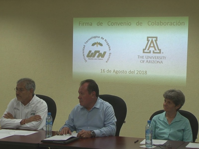 Firman convenio la UTN y Universidad de Arizona