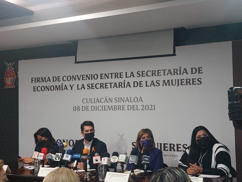 Firman convenio Semujeres con la Secretaría de Economía en Sinaloa