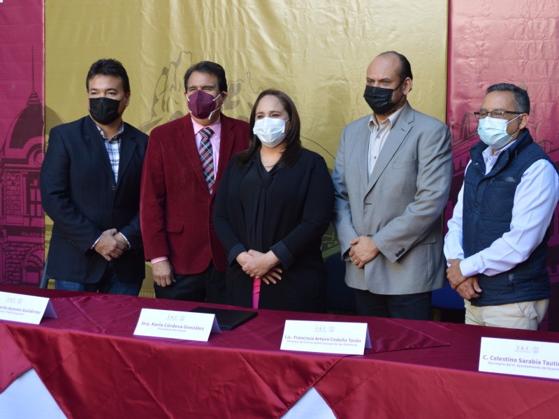 Firman convenio Universidades y Ayuntamiento de Guaymas