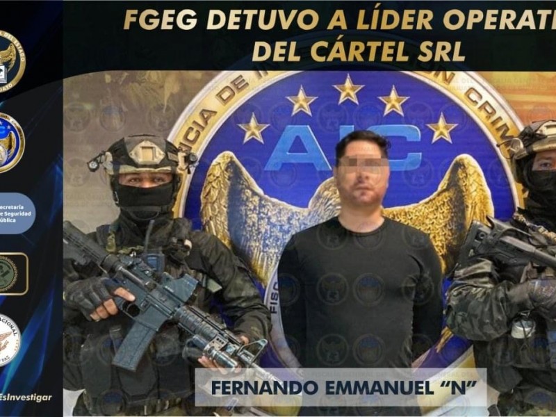 Captura a líder operativo del Cartel SRL sucesor del Marro