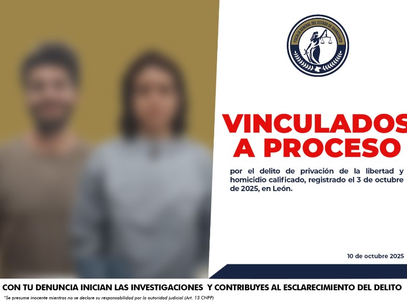 Fiscalía de Guanajuato vincula a proceso penal a pareja asesina de barbero