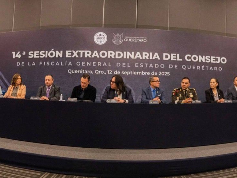 Fiscalía General rinde informe de actividades en favor de Querétaro con Sinergia