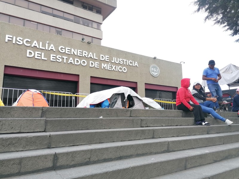 Fiscalía intimida a manifestantes establecidos desde hace 47 días