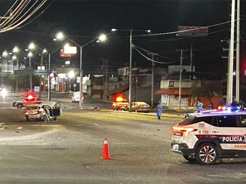 Fiscalía investiga choque que dejó cuatro muertos en Hermosillo