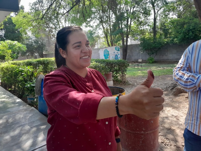 Flora Leal exhorta a la ciudadanía a votar