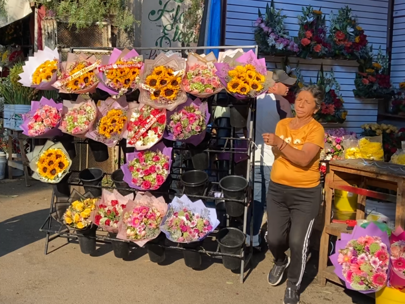 Flores las más demandadas en el día de las madres