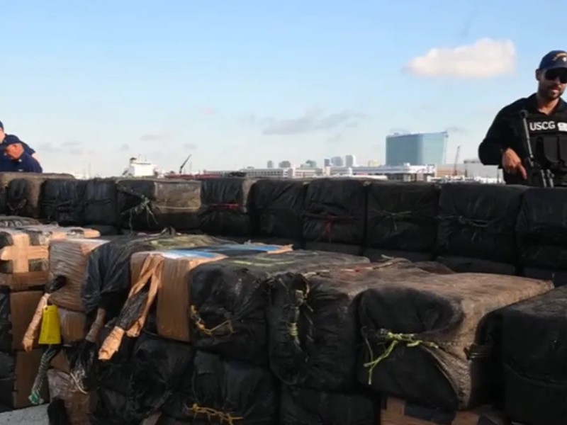 Florida intercepta 173 kilos de cocaína provenientes de México