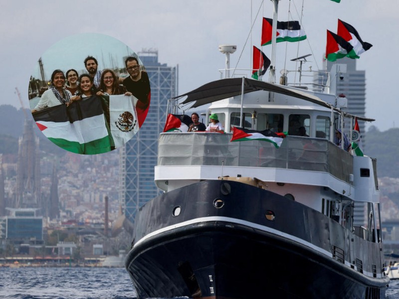 Flotilla Global Sumud sufre otro intento de agresión, viajan mexicanos