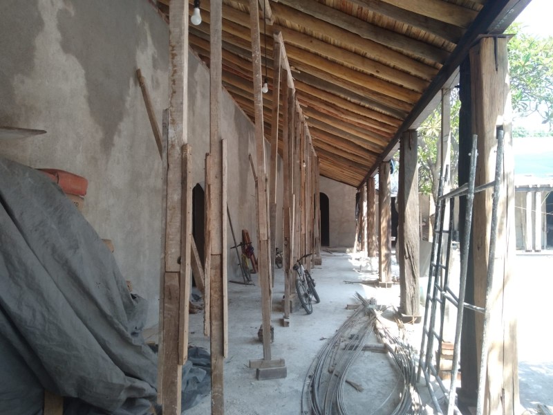 Fondos insuficientes para reconstrucción de Casa de Cultura de Juchitán