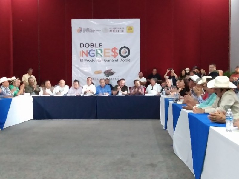 Forman convenio productores Nayaritas y De la Rosa