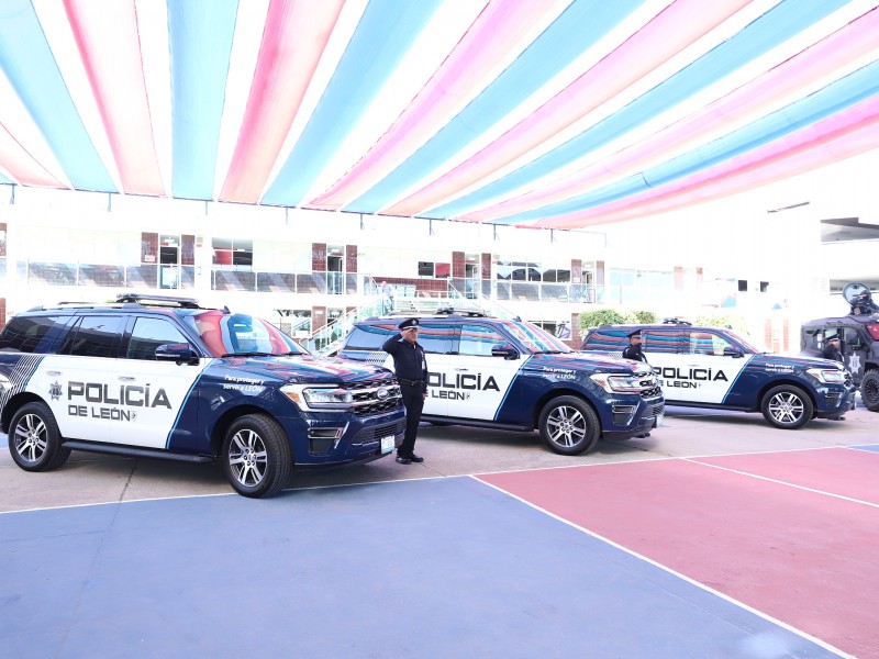 Fortalece el municipio de León patrullajes con unidades nuevas
