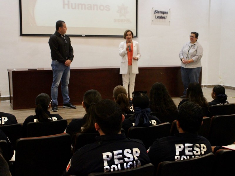 Fortalece Policía Estatal capacitación en diversidad sexual y derechos humanos