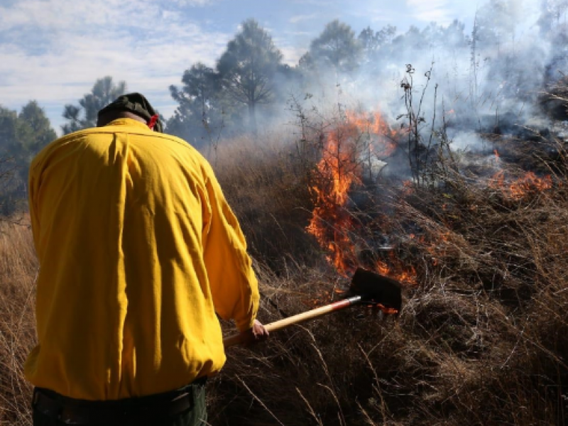 Fortalece Tangancícuaro acciones preventivas contra incendios forestales