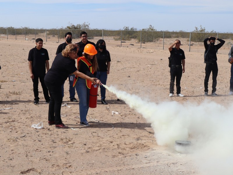 Fortalece Universidad Tecnológica de San Luis cultura de protección civil