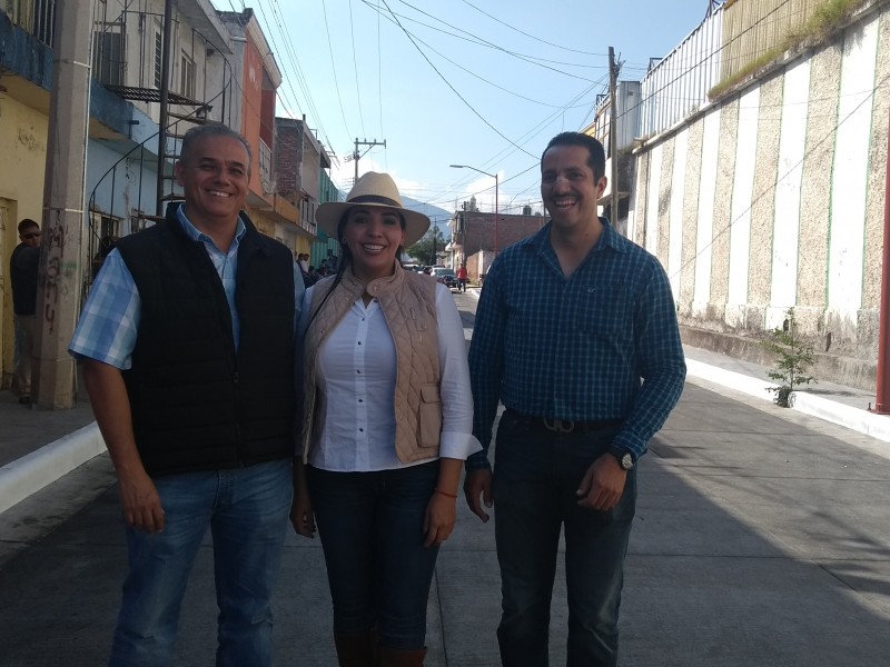 Fortalecen infraestructura urbana en colonias marginadas de Jacona