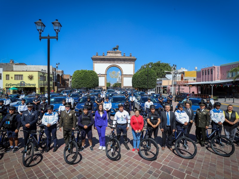 Fortalecen patrullajes en León con nuevas unidades