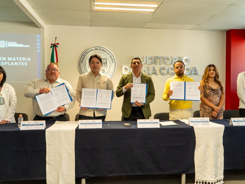 Fortalecen SSO y FGEO la donación y trasplante de órganos en Oaxaca Fortalecen SSO y FGEO la donación y trasplante de órganos en Oaxaca